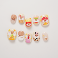 Milk Tea Mouse Hand-painted Press-on Nails