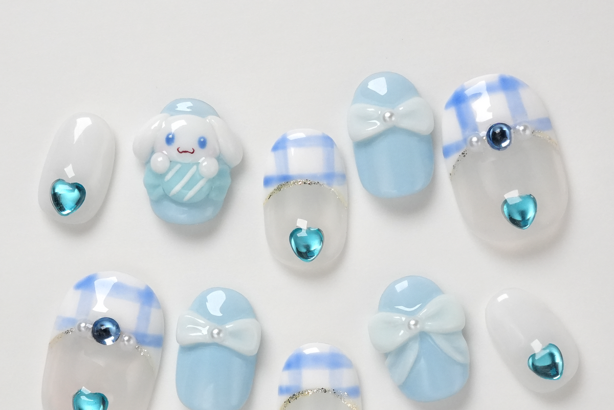 Cinnamoroll 3D Press-on Nails