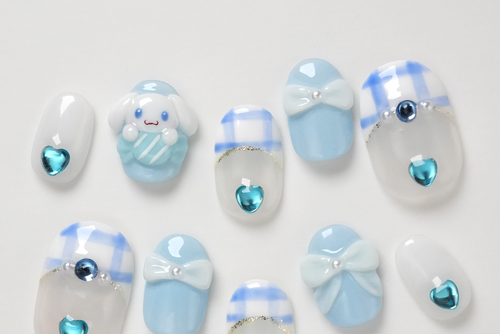 Cinnamoroll 3D Press-on Nails