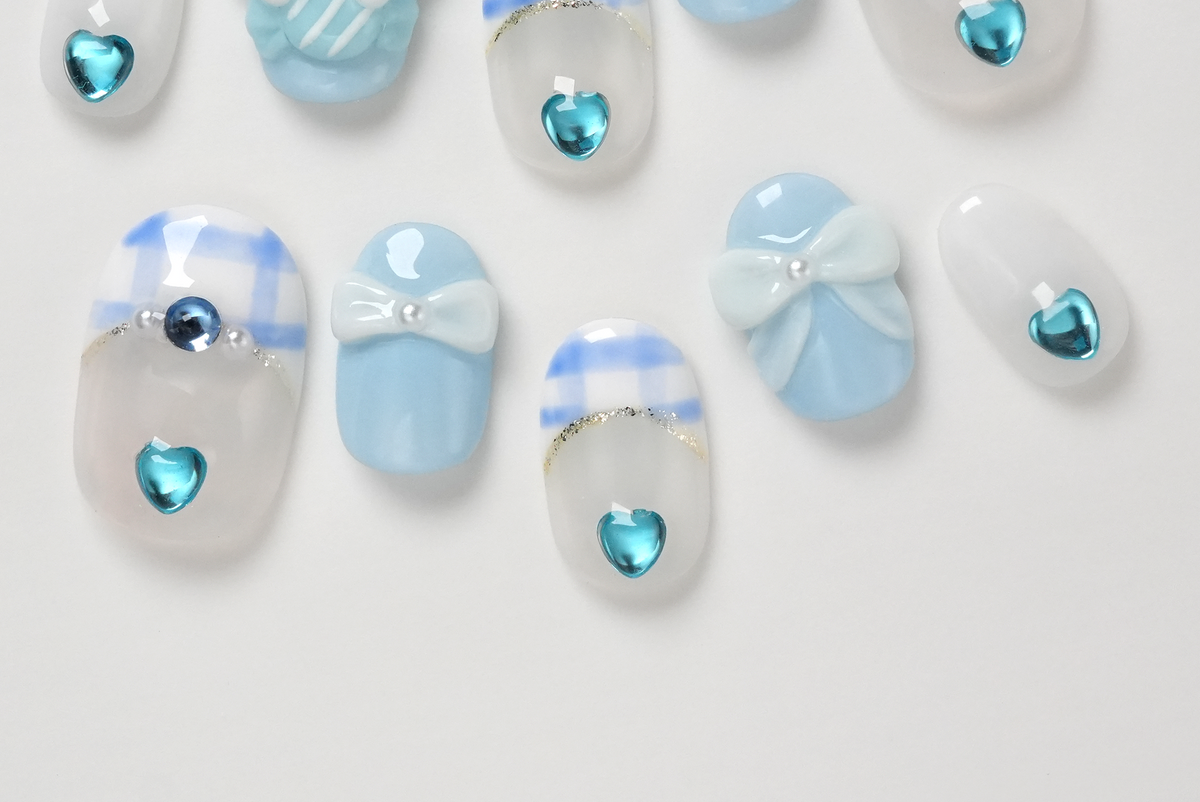 Cinnamoroll 3D Press-on Nails